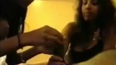 Tamil Threesome desi porn with two college hostel girls