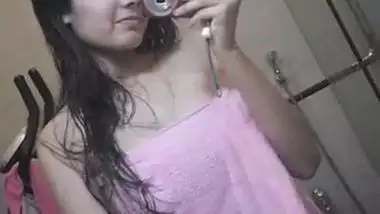 Charming Desi wife takes porn pictures of herself to send to lover