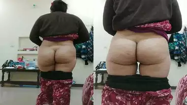 Pakistani girl dispalying her fleshy ass on cam