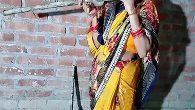 Desi devar drills his bhabhi’s pussy with his ganna