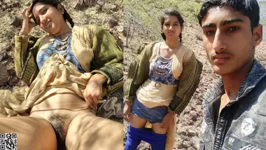 ?heating Bhabhi outdoor caught and humiliated. Desi mms
