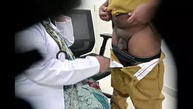 Indian lady Doctor satisfying sexual desire with a local patient caught on hidden camera